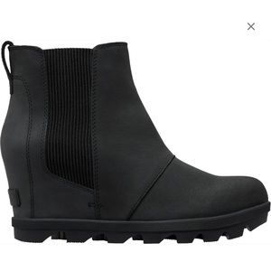 Sorel Black Chelsea Lug Ankle Boot